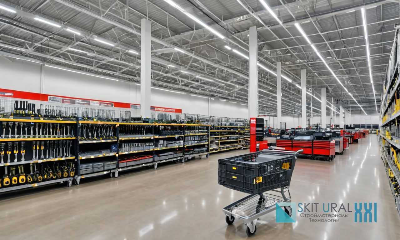 Размещение инструментов и материалов