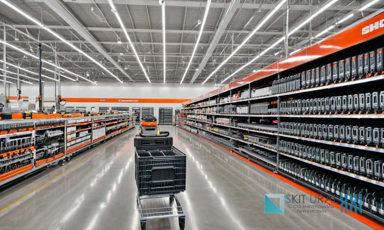 Определение зоны для мобильных стеллажей