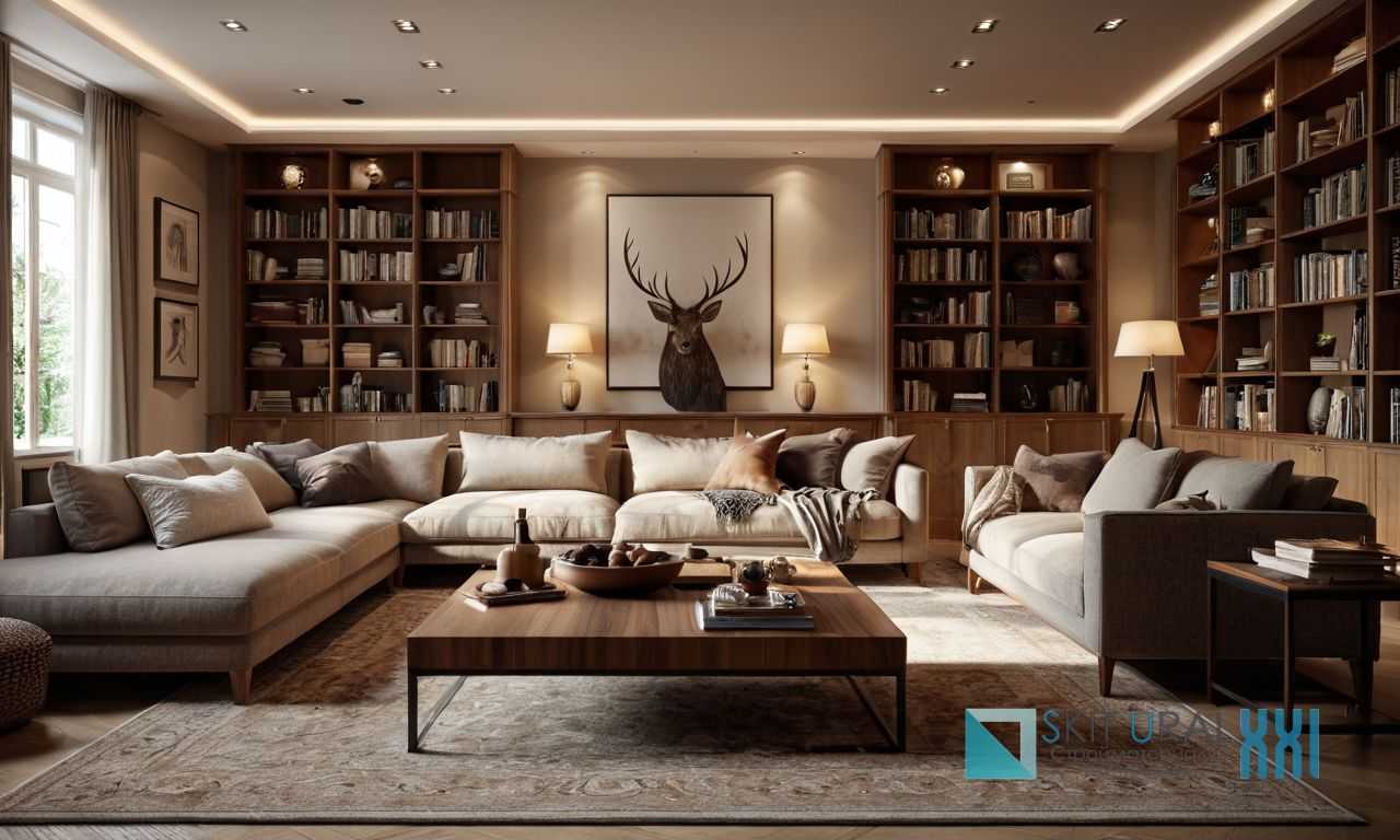 Как правильно сочетать мягкую мебель и шторы для стильного интерьера