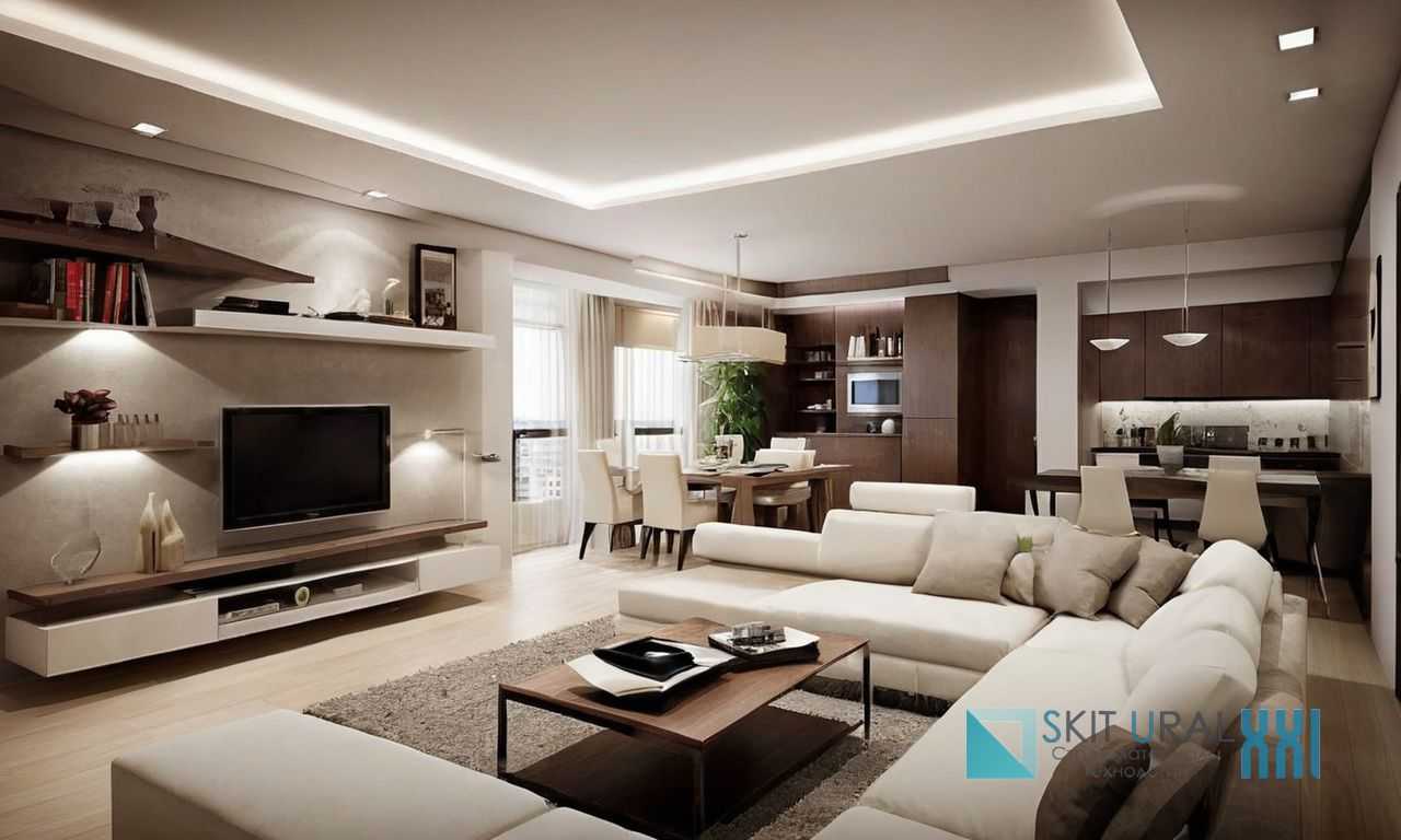 Расположение экранов и освещение