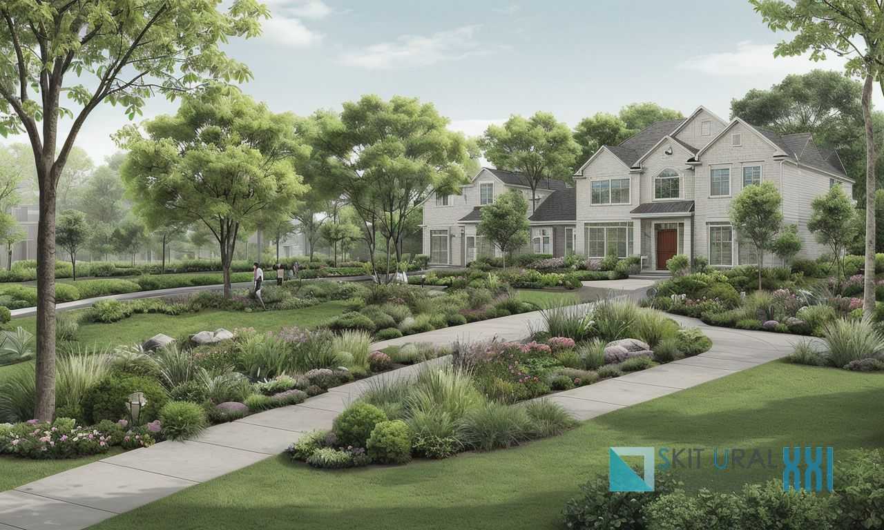 Как не допустить переполненности участка элементами декора