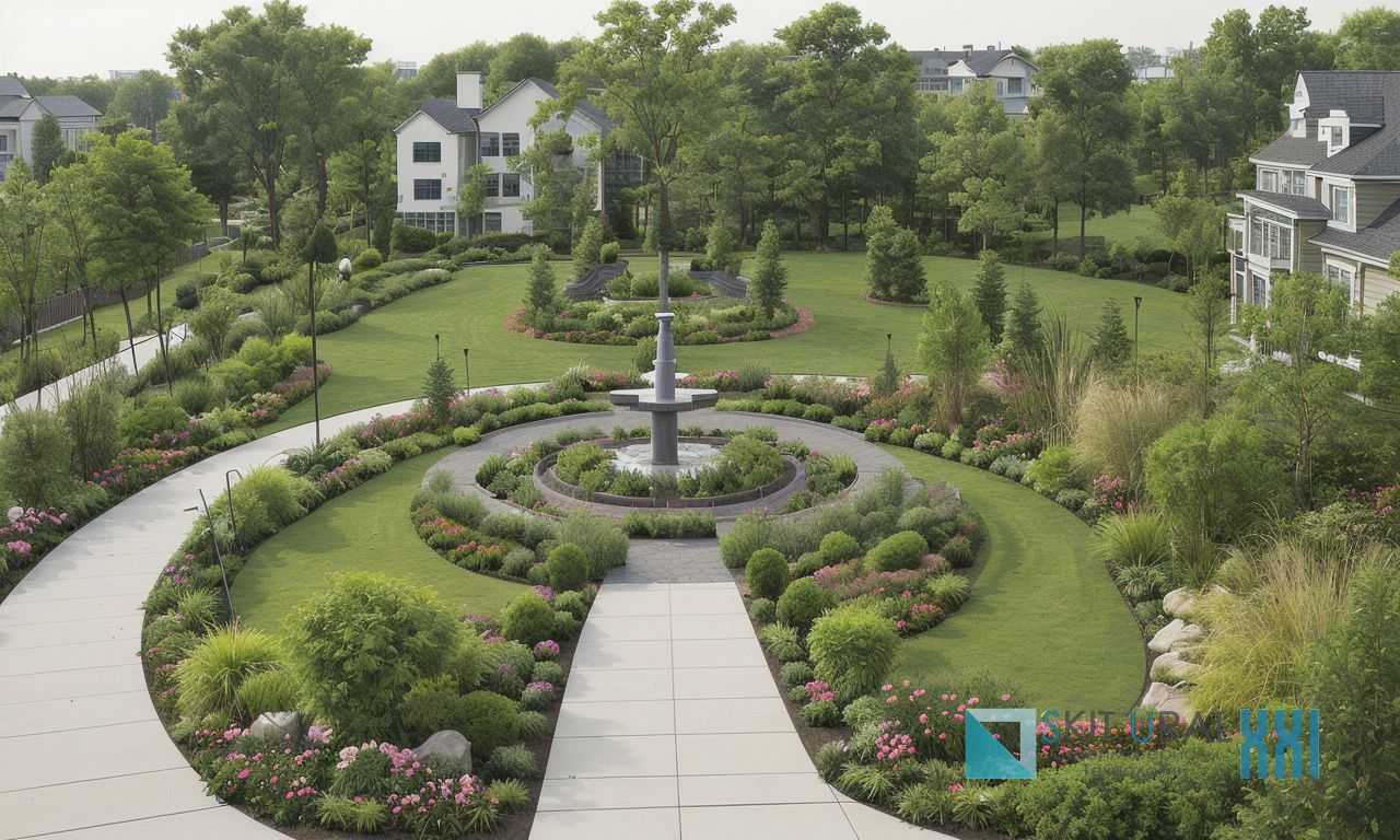 Растения в углах комнаты