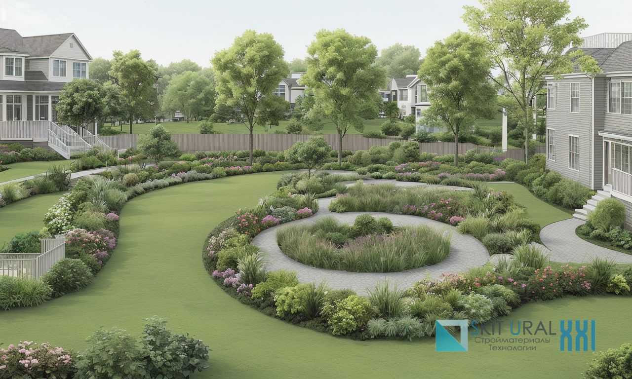 Императа цилиндрическая красный акцент как элемент дизайна вашего сада