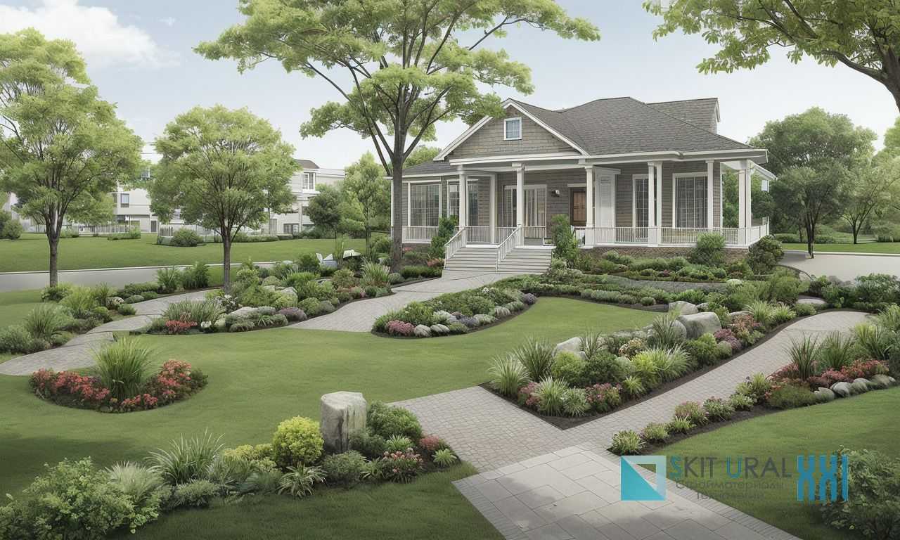 Мебель и декор для сельского сада создающие уют и стиль