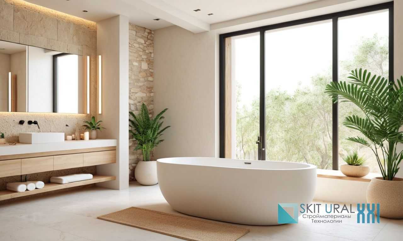 Круглая или овальная раковина