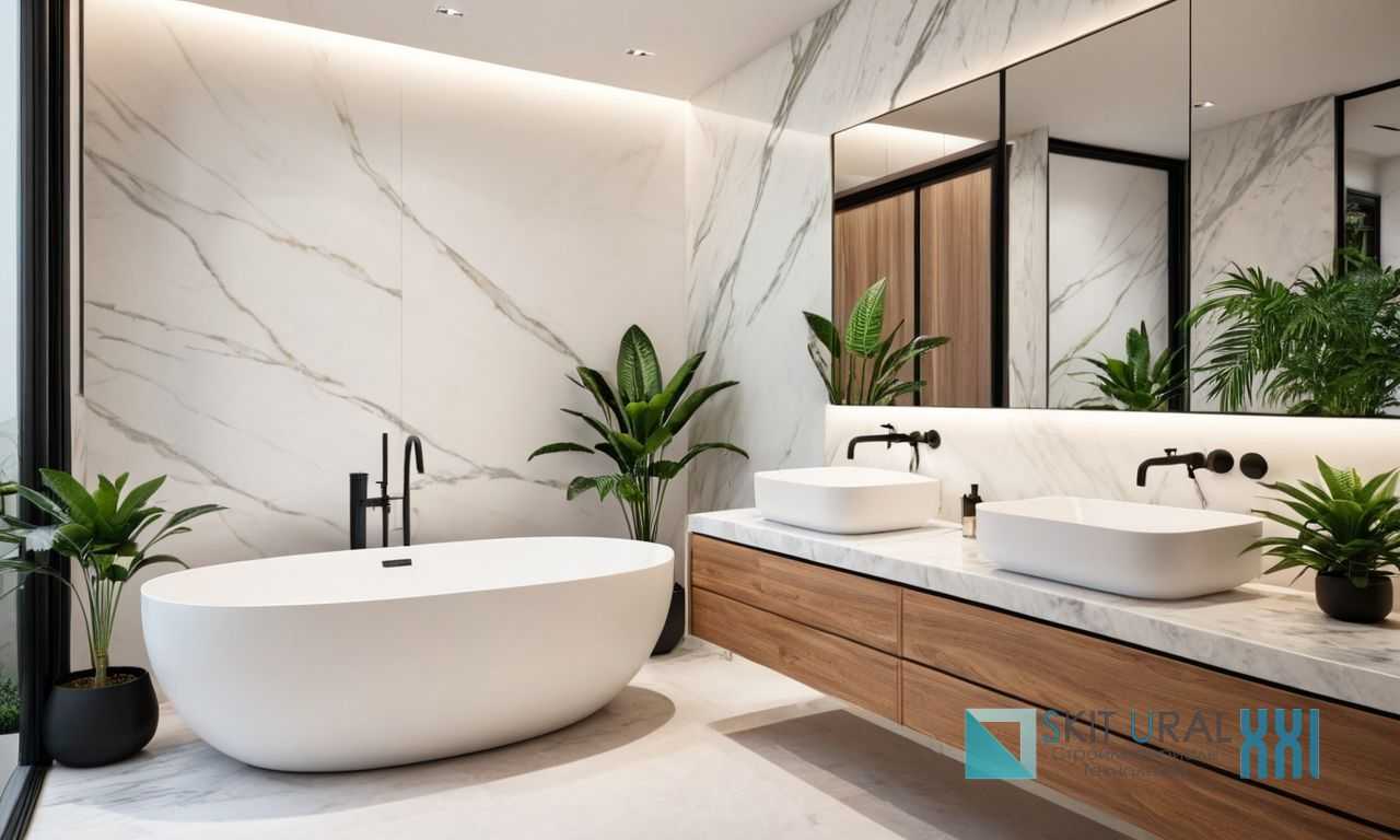 Душевая в скандинавском стиле для стильного и удобного интерьера