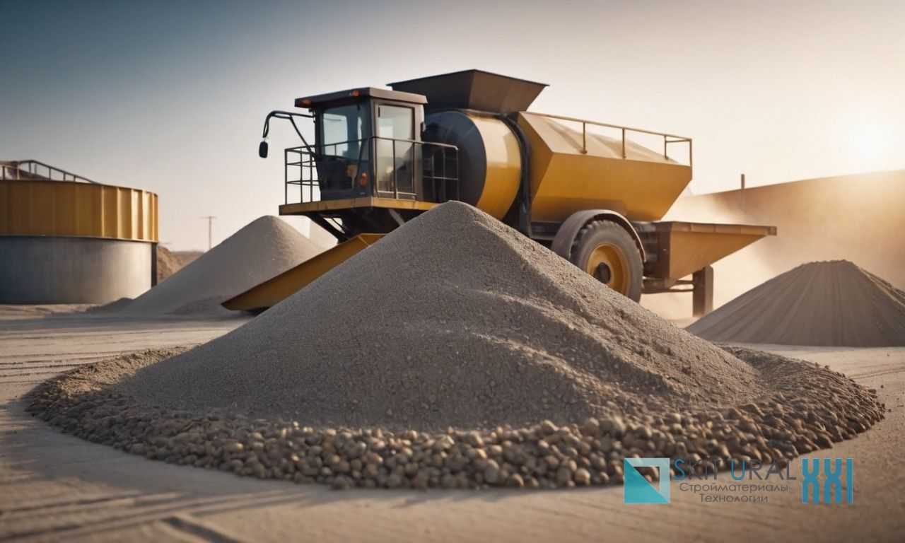 Процесс дробления и помола клинкера