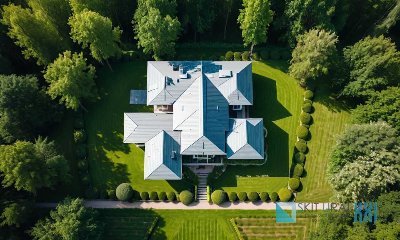 Монтаж водостоков на крыше с черепицей и снегозадержателями для надежной защиты