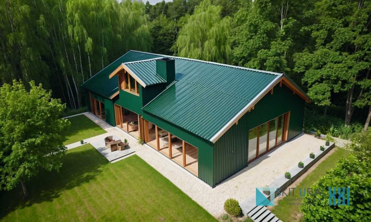 Качественный и быстрый ремонт старой металлической кровли под ключ