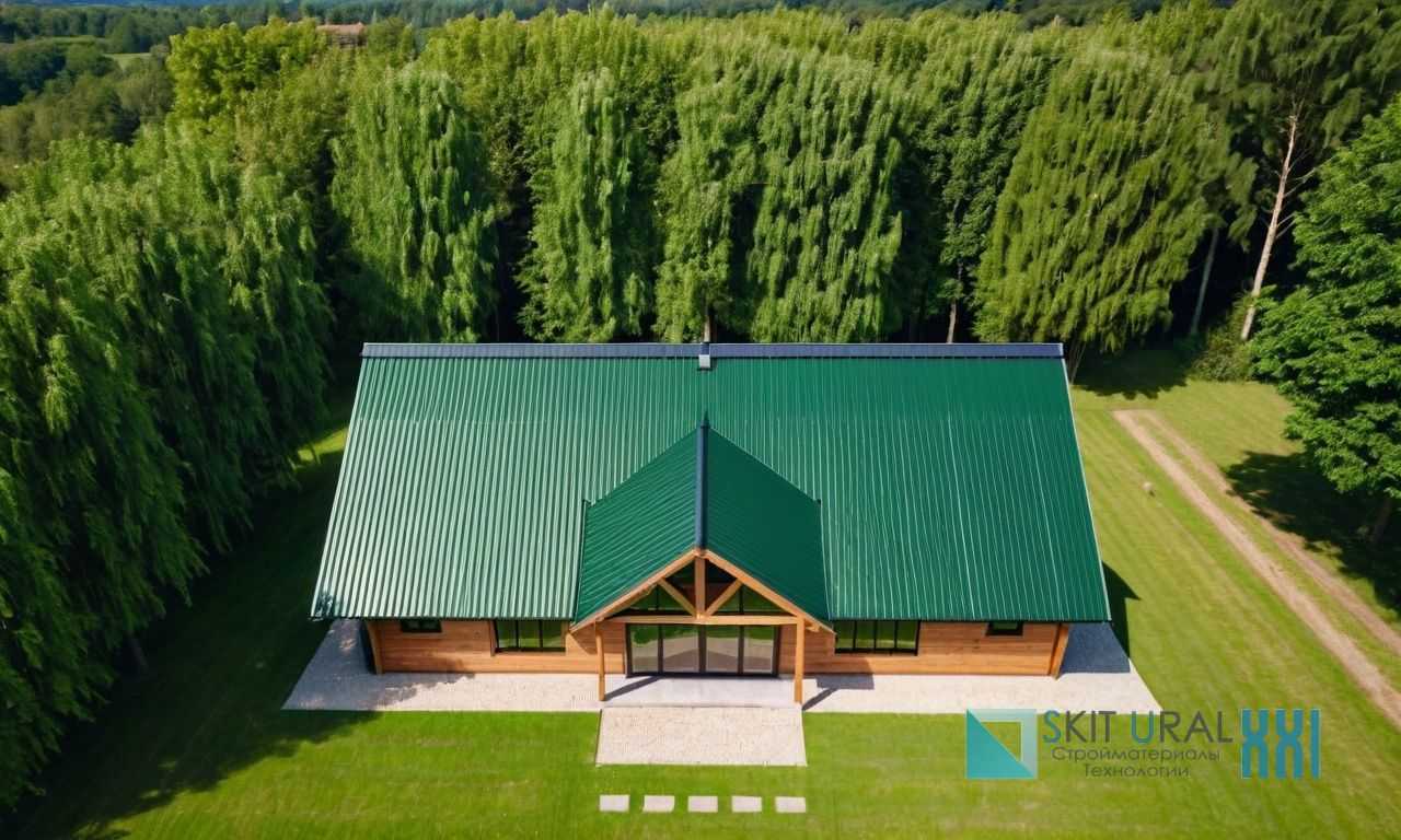 Легкие кровельные материалы для быстрого строительства и экономии времени