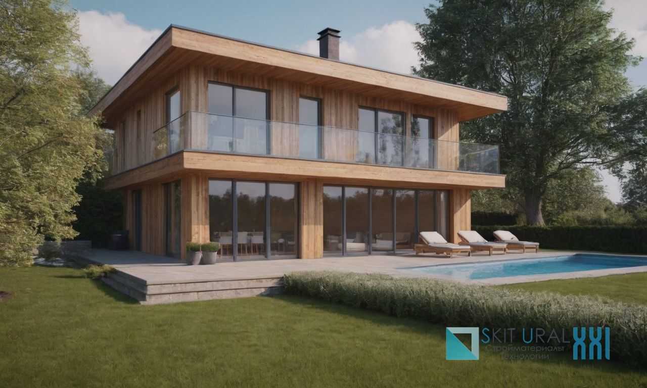 Дом с минимальной длиной инженерных трасс для удобства и экономии