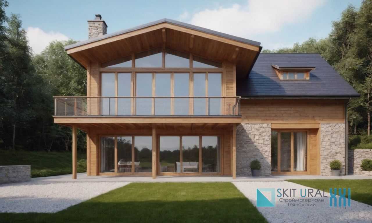 Загородный дом для круглогодичной аренды в живописной местности