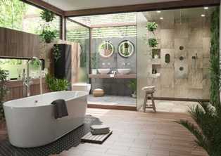 Особенности дизайна ванных комнат: создайте спа-оазис у себя дома