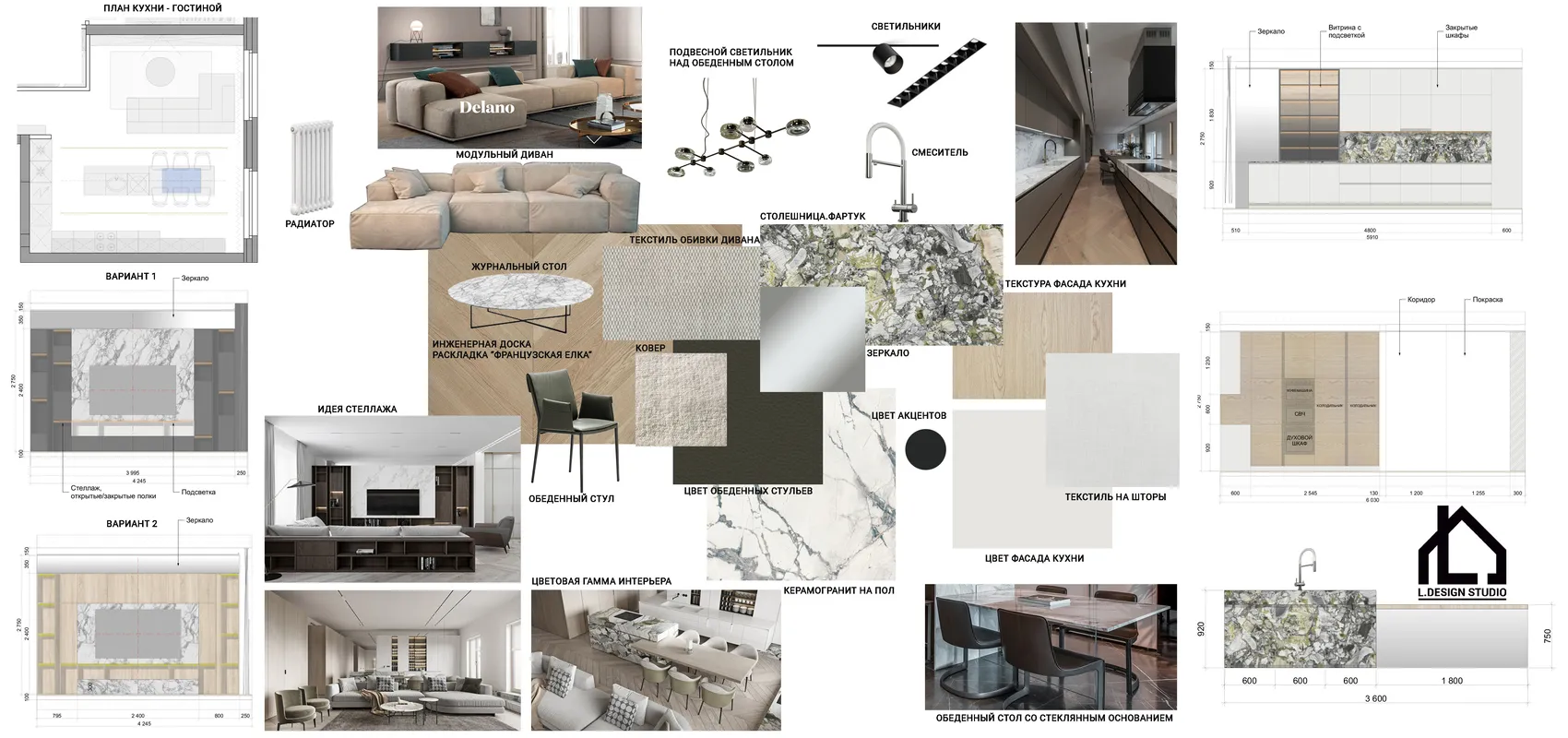 Разработка концепции помещения: шаги к созданию стильного и уникального дизайна