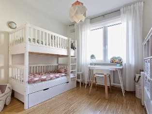 Стильные и практичные двухярусные кровати для детской комнаты