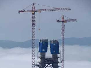 Башенные краны: самые высокие машины на стройплощадке