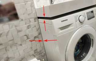 Как исправить неровности при установке стиральной машины
