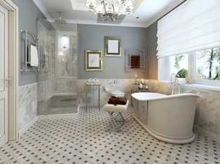 Отделочные работы: практичные и эстетичные решения для ванных комнат